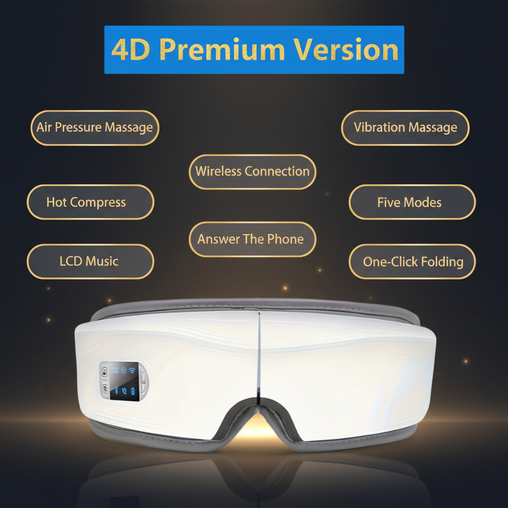 4D Eye Massager - Premium Version