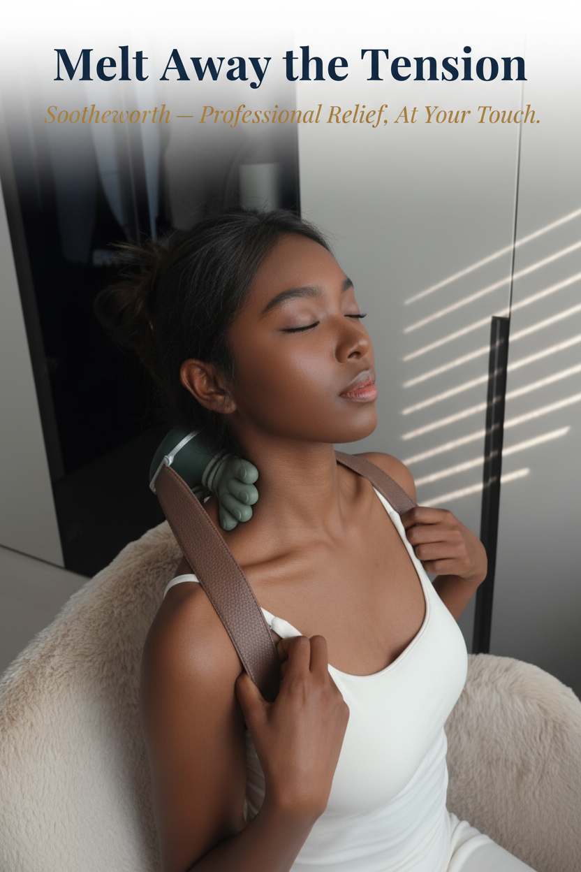 Relivra 8-Claw Deep Tissue Massager – Wireless & Rechargeable